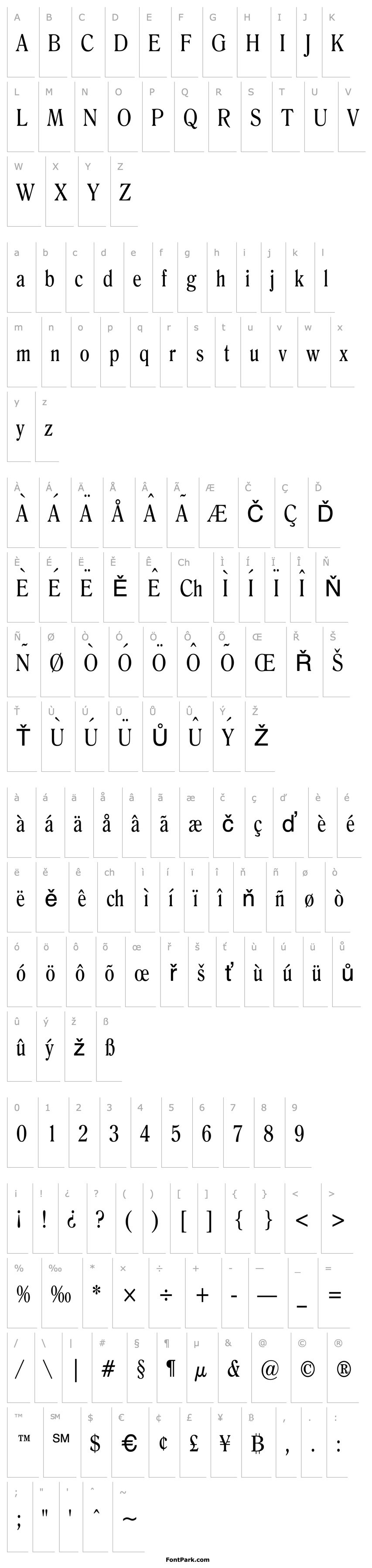 Overview Roomy Condensed Normal