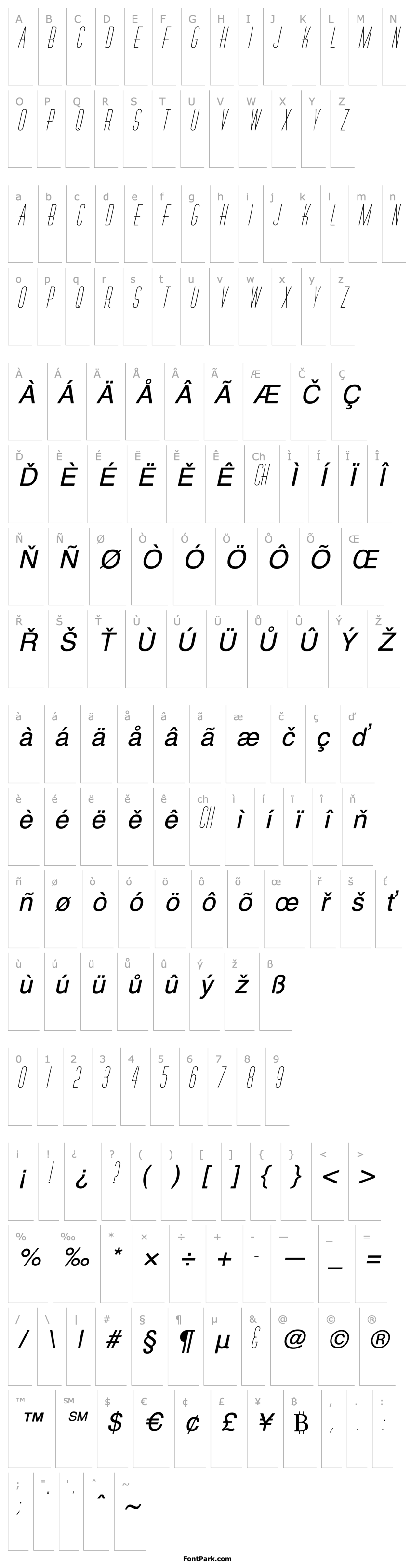 Overview RoselleCapsSSK Italic