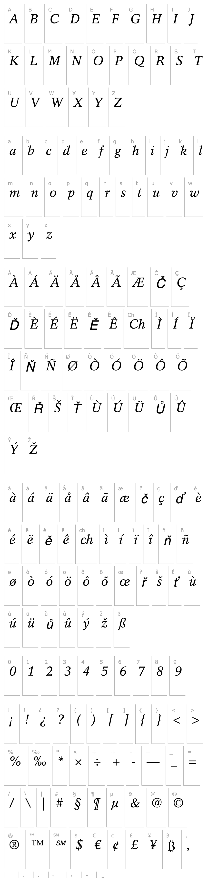 Overview RotationLTStd-Italic