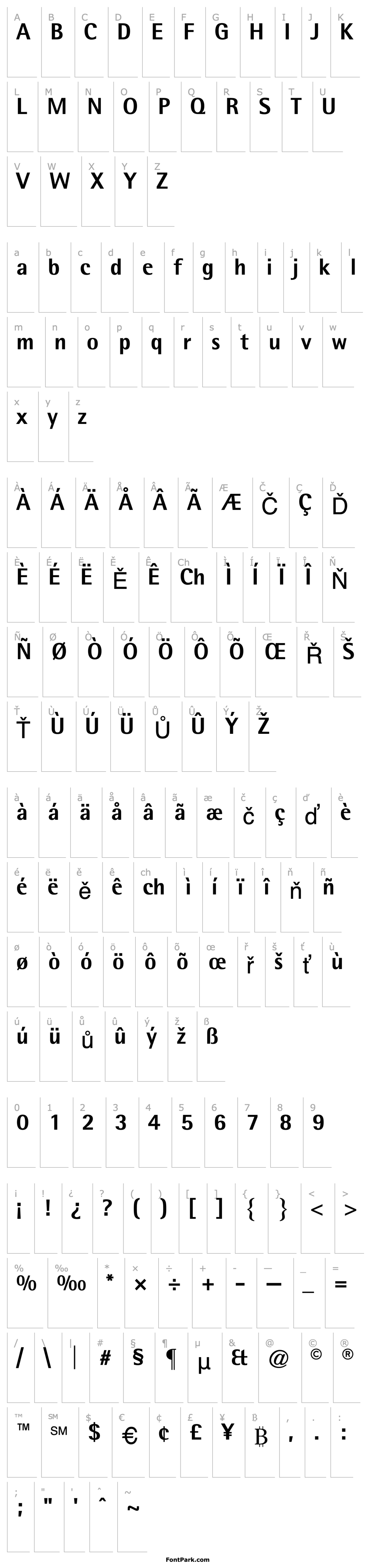 Overview Rotis Semisans 75 ExtraBold