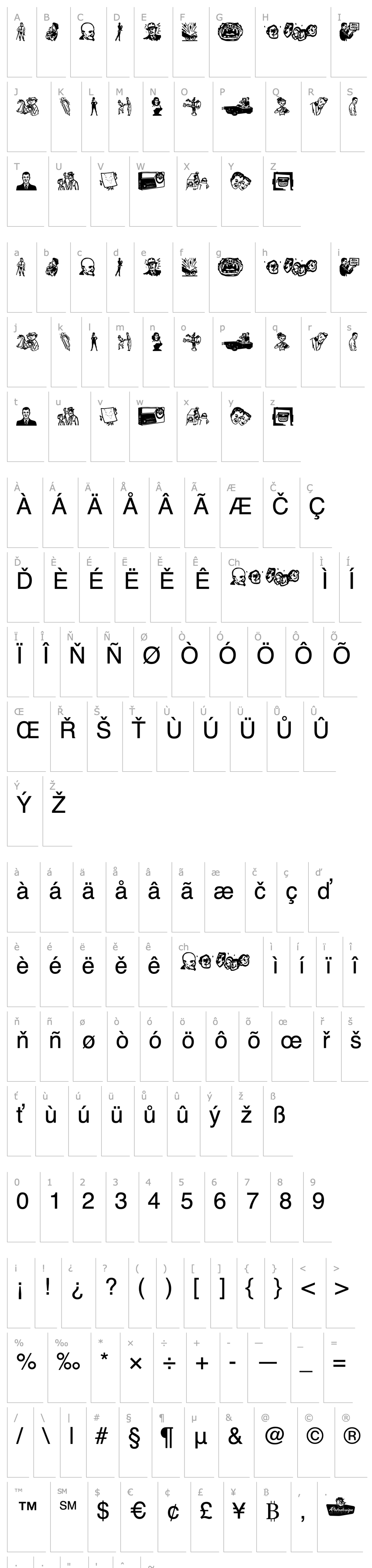 Přehled Rotodesign Dingbats