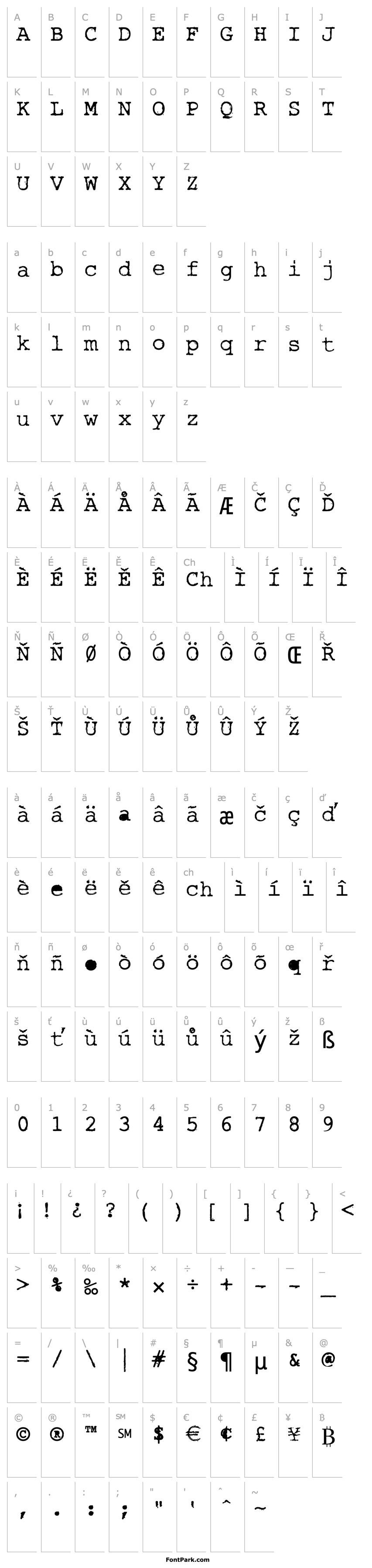 Overview Rough_Typewriter