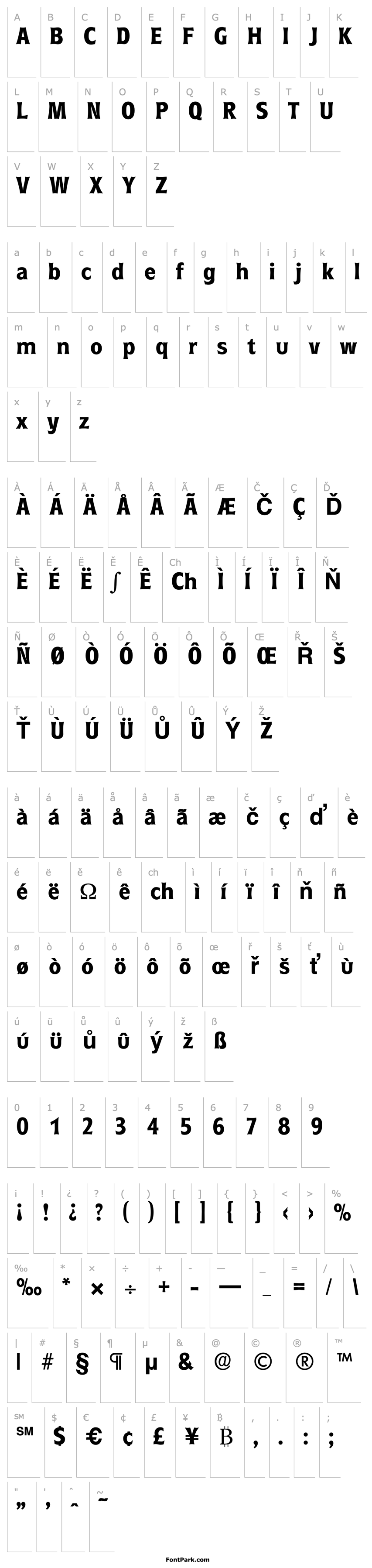 Overview Roundest-Serial-Bold