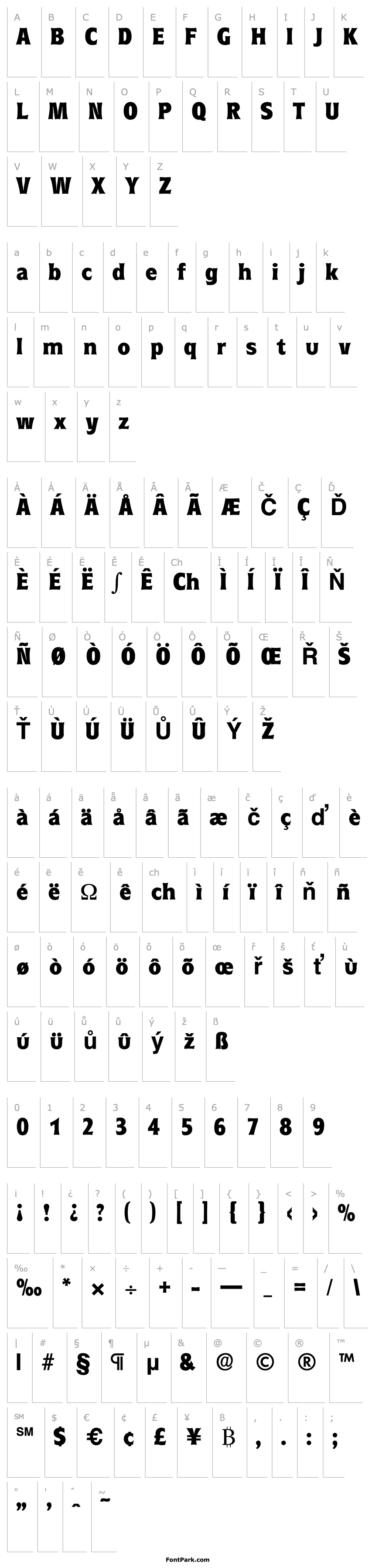 Overview Roundest-Serial-ExtraBold-Regular