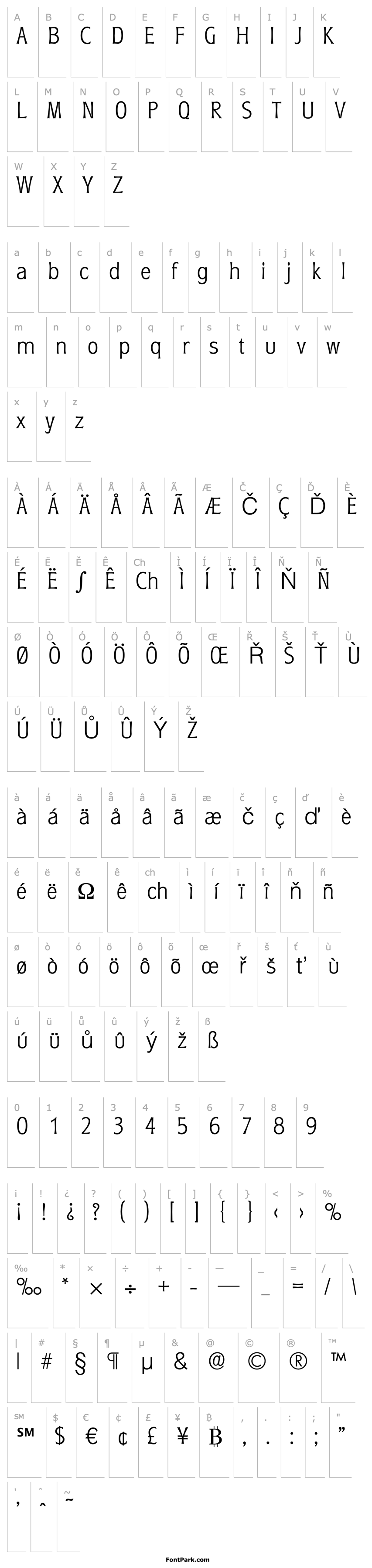 Overview Roundest-Serial-ExtraLight-Regular