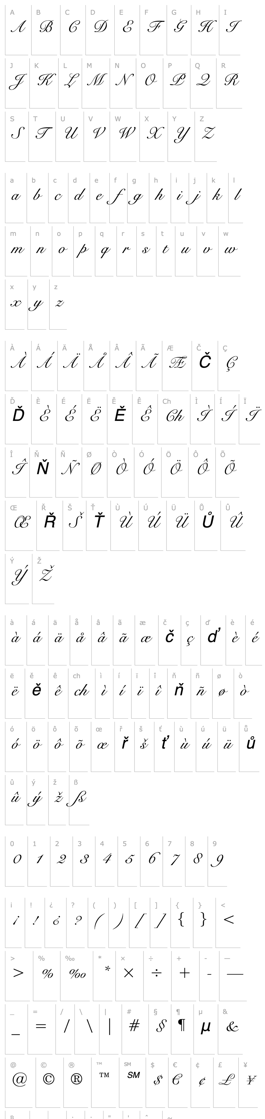 Overview RoundhandBT-Regular