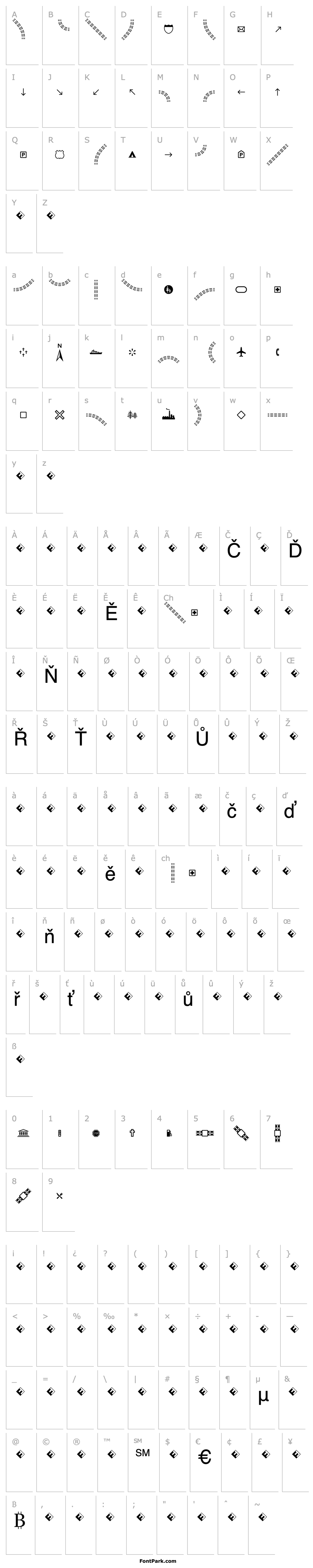 Overview RoutesA-Four