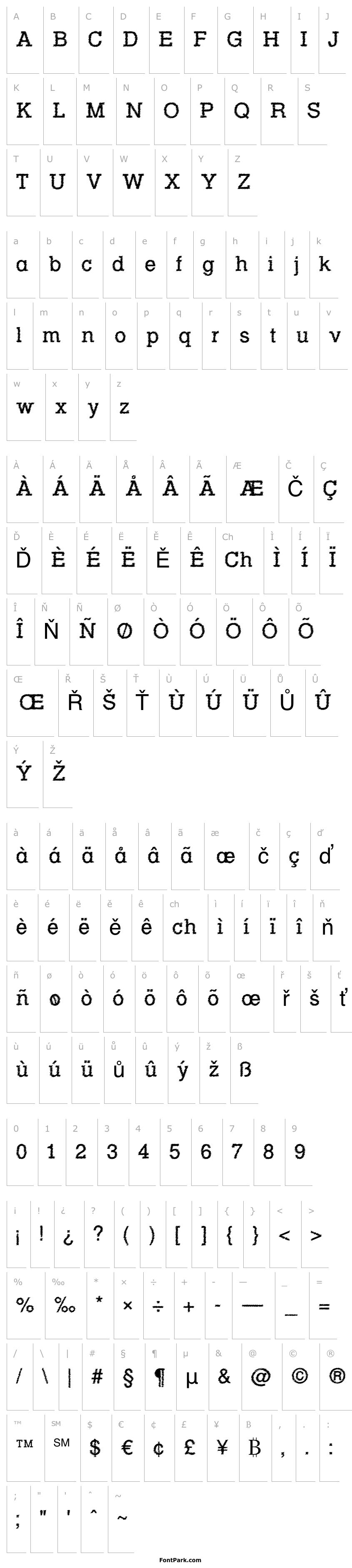 Přehled RowdyTypemachine