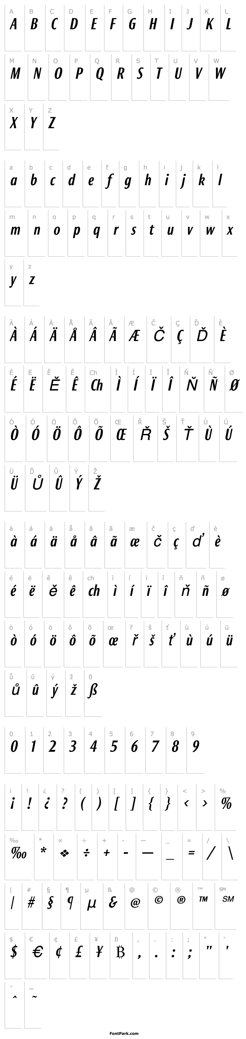 Overview Roxy-MediumItalic