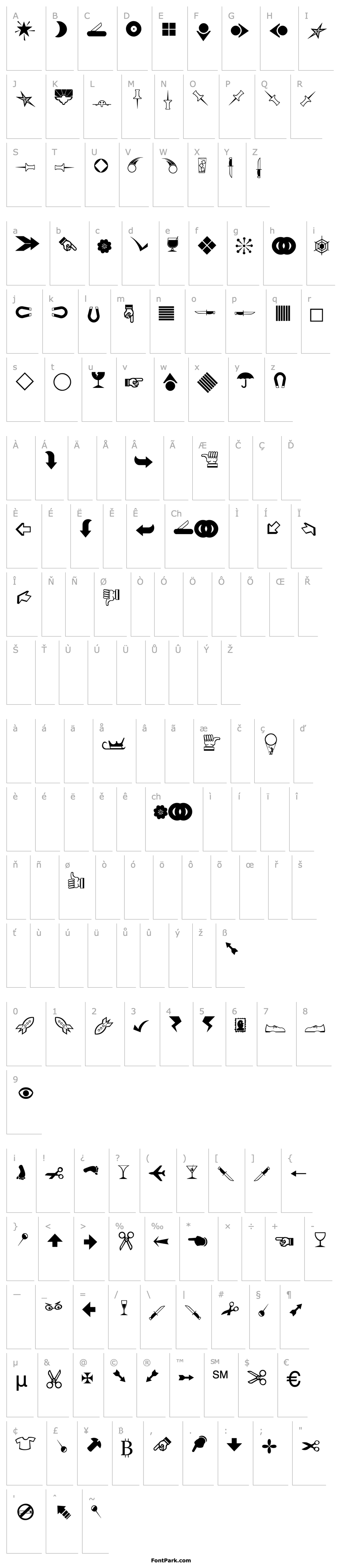 Overview RSBillsDingbats