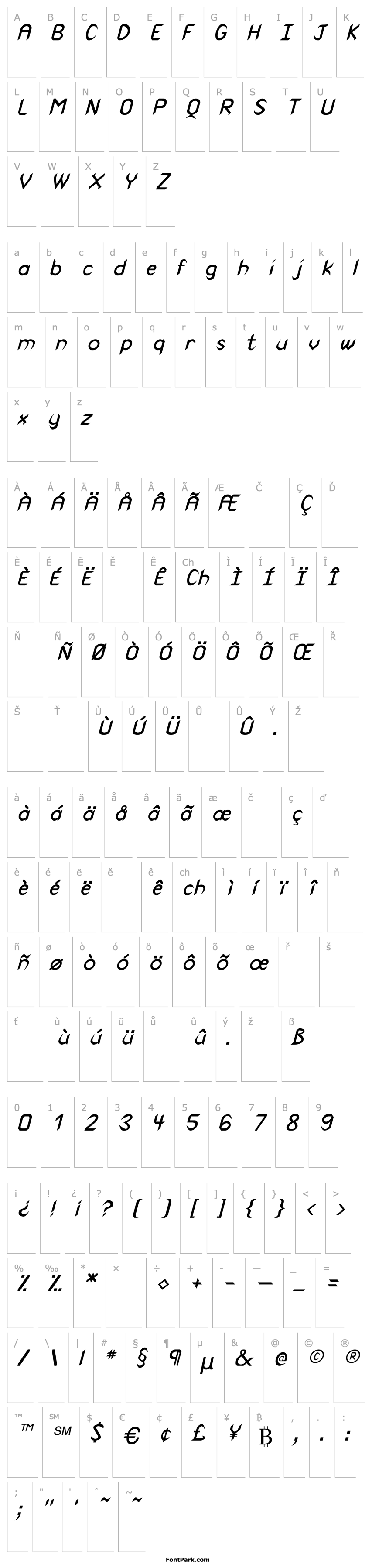 Overview Rscanaith Italic