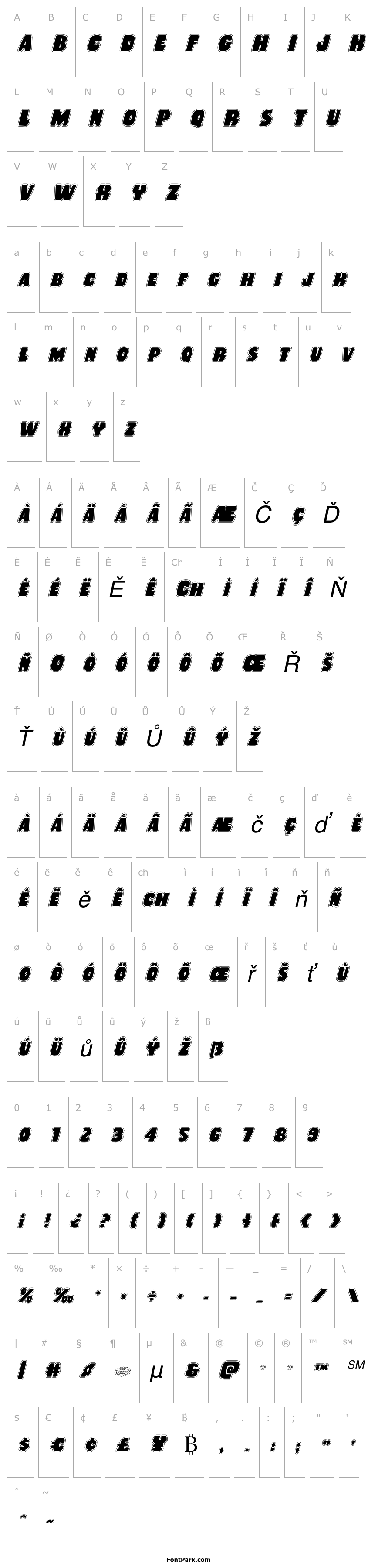 Přehled Rubber Boy Academy Italic