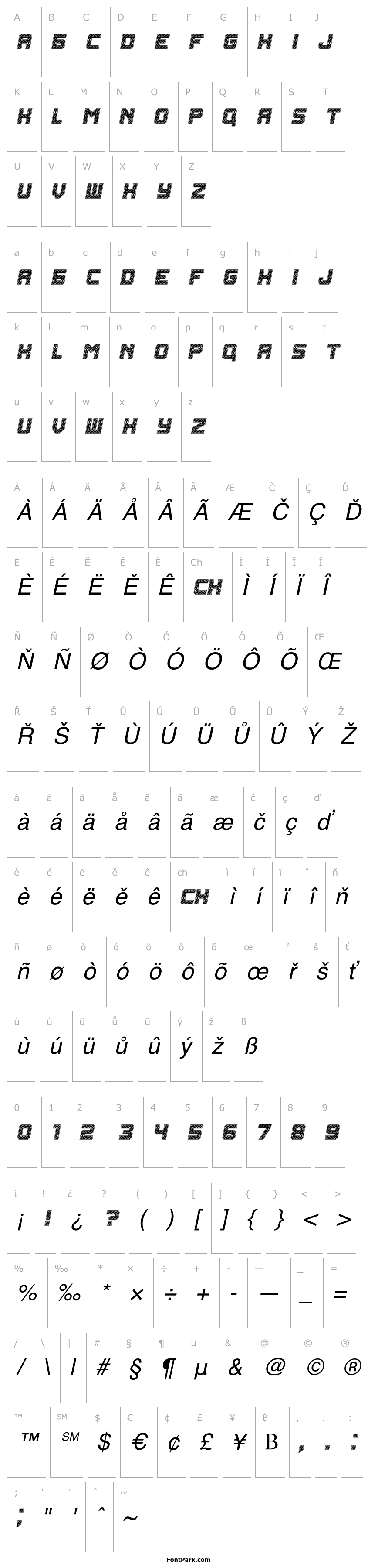 Overview Rubles Italic