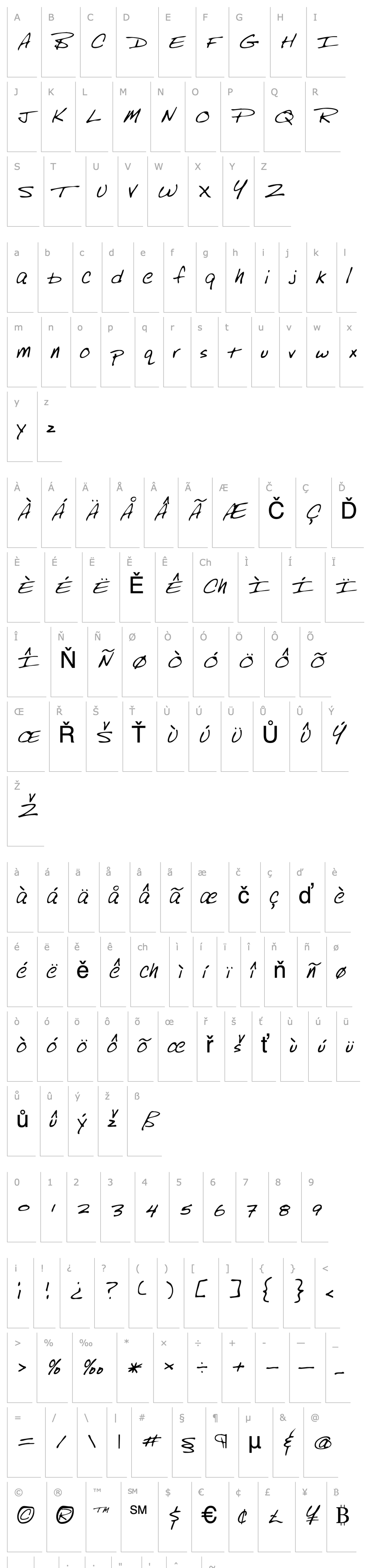 Overview RubysHand Regular