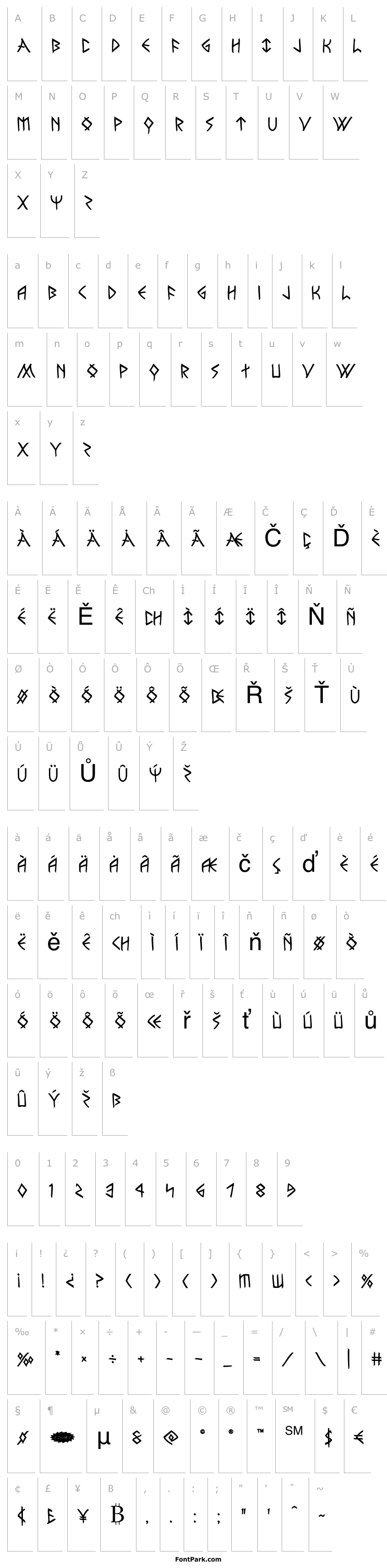 Overview Rune Slasher Bold