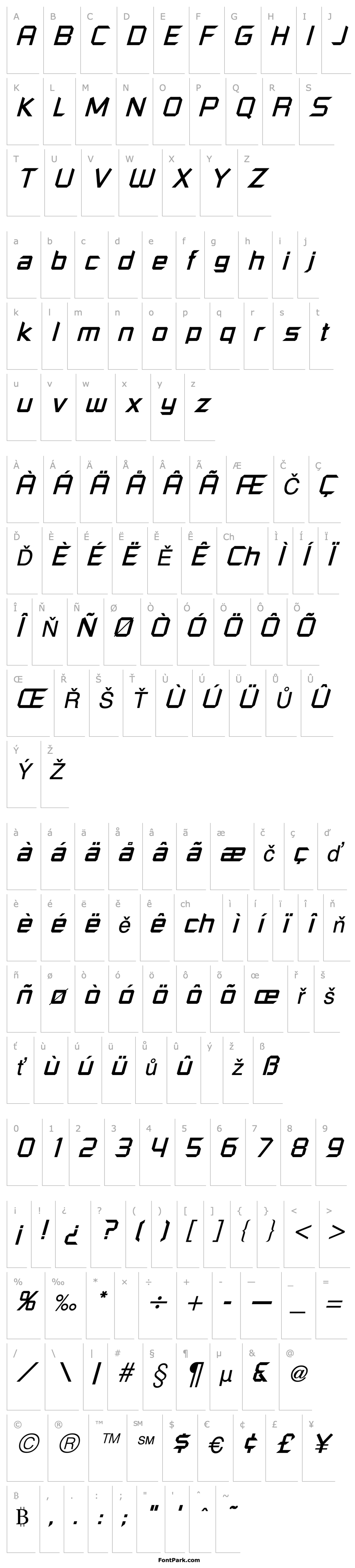 Overview Russell Italic