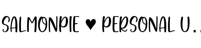 Preview Salmonpie - Personal Use