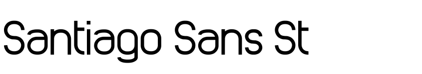 Preview Santiago Sans St