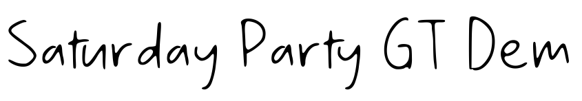 Preview Saturday Party GT Demo
