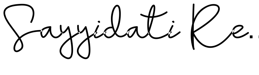 Preview Sayyidati Regular