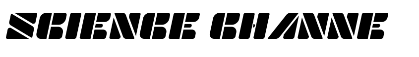 Preview SCIENCE CHANNEL Italic