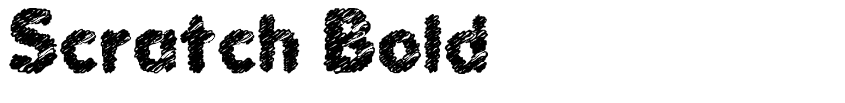 Preview Scratch Bold