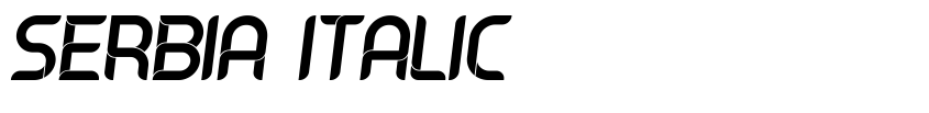 Preview Serbia Italic