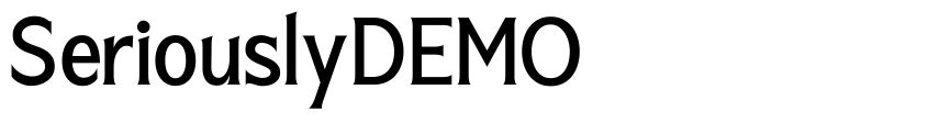 Preview SeriouslyDEMO