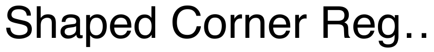 Preview Shaped Corner Regular