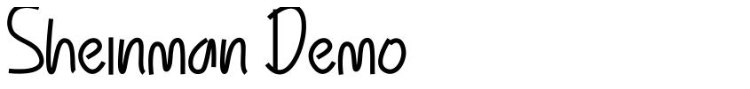 Preview Sheinman Demo