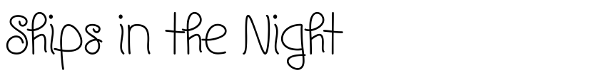 Preview Ships in the Night