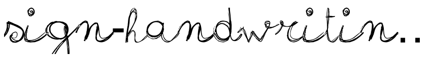 Preview sign-handwriting_demo-version