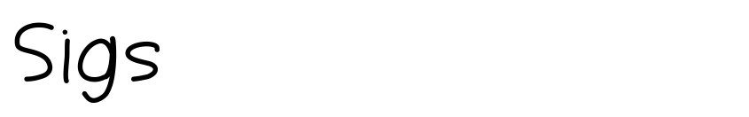 Preview Sigs