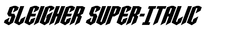 Preview Sleigher Super-Italic