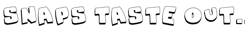 Preview Snaps Taste Outline