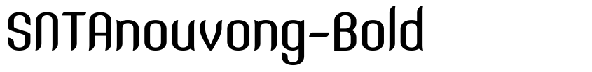 Font SNTAnouvong-Bold by Sengkeo Vangxiengvue