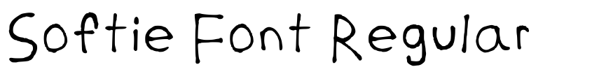 Preview Softie Font Regular