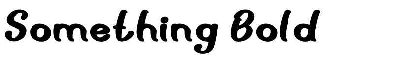 Preview Something Bold