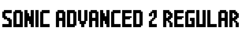 Preview Sonic Advanced 2 Regular