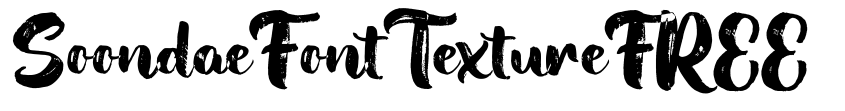 Preview SoondaeFontTextureFREE