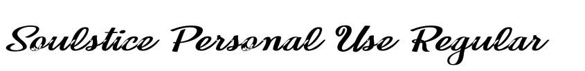 Preview Soulstice Personal Use Regular