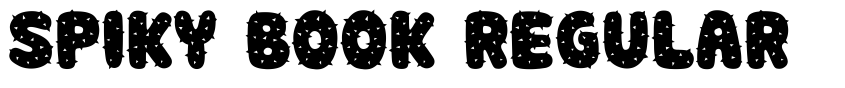 Preview Spiky Book Regular