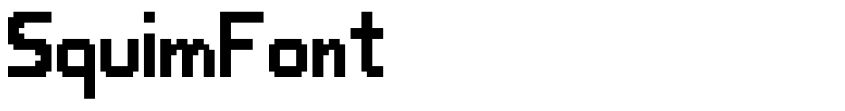 Preview SquimFont