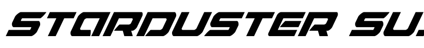 Preview Starduster Super-Italic