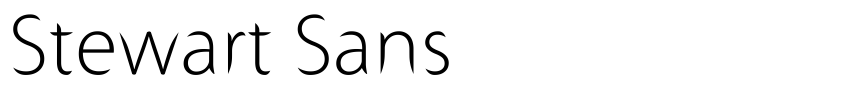 Preview Stewart Sans