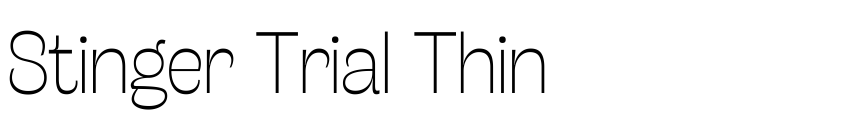 Preview Stinger Trial Thin