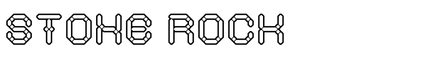 Font STONE ROCK by weknow © (weknow.deviantart.com)