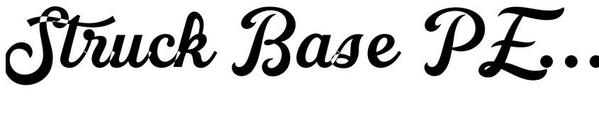 Preview Struck Base PERSONAL USE ONLY PERSONAL USE ONLY
