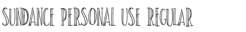 Preview SUNDANCE PERSONAL USE Regular