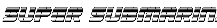 Preview Super Submarine Chrome Italic